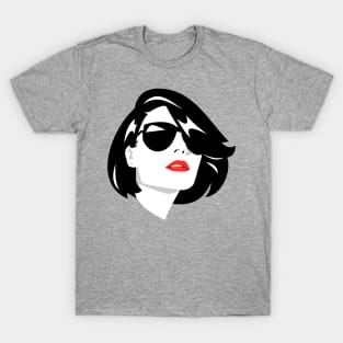 beautiful short hair girl T-Shirt